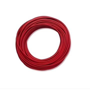 Pomona 6733-2 red silicone insulated 50 ft test lead wire coiled for electrical testing applications Product View