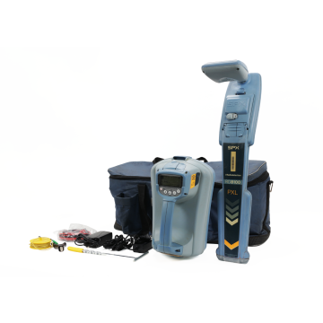 Radiodetection RD8100 PXL pipe and cable locator with Tx-10 transmitter and carry bag