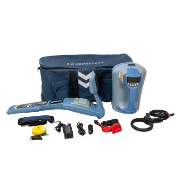 Radiodetection RD8200G Cable and Pipe Locator with TX-10 and 4" Clamp