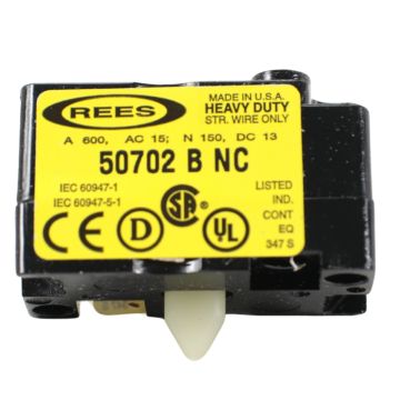 REES 50702-000 SPST-NC contact block with box