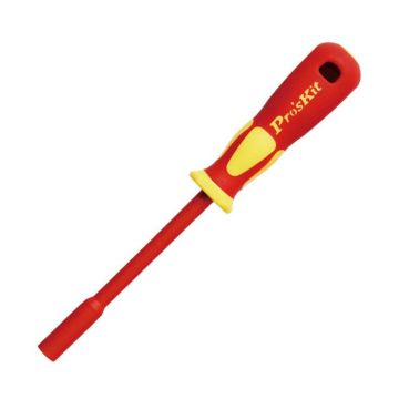 Eclipse Tools Pro'sKit Nut Driver, VDE 1000V Insulated 5/16"x125