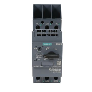 Siemens 3RV2031-4UA10 SIRIUS 3RV2 3-pole motor protection circuit breaker 32-40A 690V