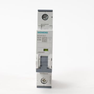 Siemens 5SY4110-7 Miniature Circuit Breaker Product View