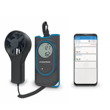 Sauermann Si-VV3 is a Vane Thermo-anemometer