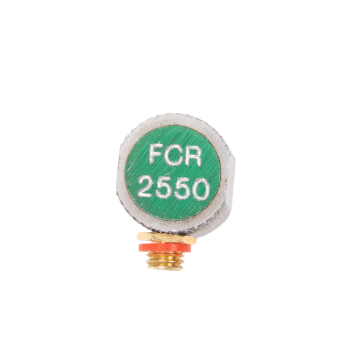 Certified pre-owned Sonatest FCR2550 5 MHz 1/4 inch fingertip contact compression wave ultrasonic transducer high resolution Microdot connector