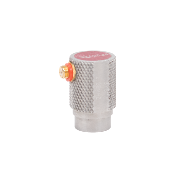 Certified pre-owned Sonatest PFC3725 2.25 MHz 3/8 inch highly damped fingertip contact compression wave ultrasonic transducer with Microdot connector
