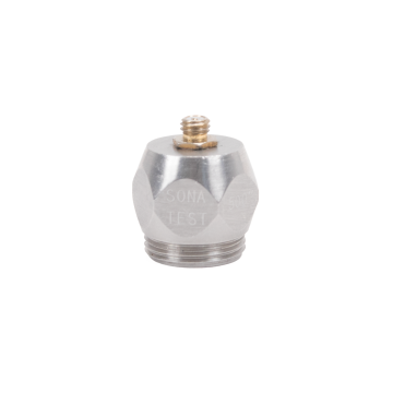 Used Sonatest QCG5025 2.25 MHz 0.50 inch quick change shear wave angle beam ultrasonic transducer with Microdot connector