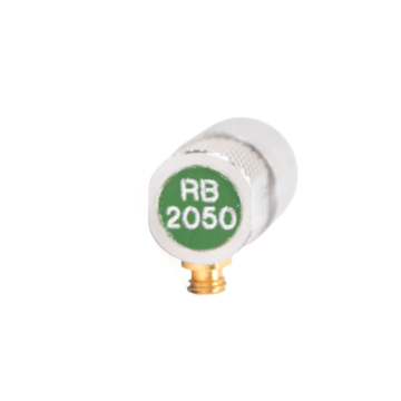 Certified pre-owned Sonatest RB2050 5 MHz 1/4 inch slimline rubber ball delay line ultrasonic transducer with Microdot connector