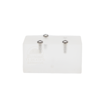 Sonatest T1-25.4T6"D 1 MHz 1 inch twin compression membrane ultrasonic transducer with top exit Microdot connector, certified pre-owned by Cartoli