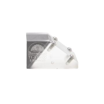 Sonatest T1-37W0D 1 MHz 37 mm twin compression membrane ultrasonic transducer, Microdot connector, certified pre-owned by Cartoli