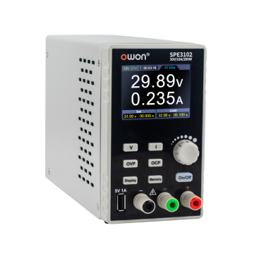 OWON SPE3102 200w 0-30V/0-10A 1-Channel 10mV/1mA DC Power Supply