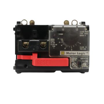 Square D 9065SS110 Motor Logic solid-state overload relay rated 9-27A at 600VAC