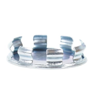 Thomas & Betts Steel City BL113 1 inch zinc-plated steel snap-in knockout blank for electrical boxes product view