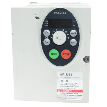 Toshiba VF S11 4015PL Industrial Inverter Barcode