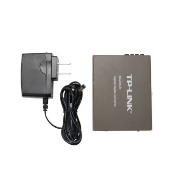 TP-Link MC200CM Gigabit Media Converter with RJ45 and SC fiber ports