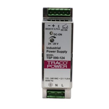 TRACO POWER TSP 090-124 24V 90W industrial DIN-rail power supply