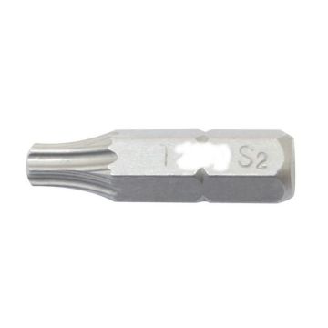 Eclipse Tools Pro'sKit Bit, Star Tip, T5, 1" Long, 1/4" Hex Drive