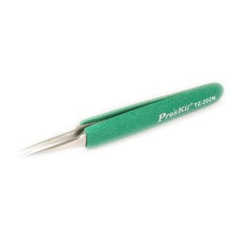 Eclipse Tools Pro'sKit Tweezer, ESD Safe, Soft-Grip, Super Fine Tip