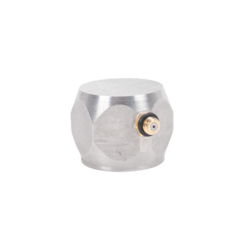 Used Sonatest PFC7525 7.5 MHz 1/4" fingertip compression wave ultrasonic transducer, for high-resolution flaw detection on thin metal sections.