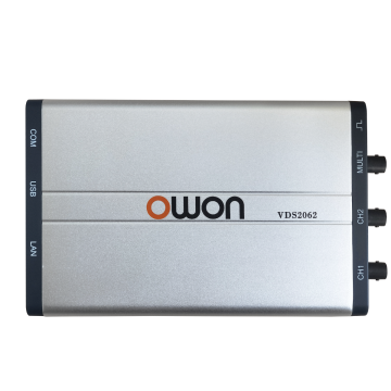 OWON VDS2062L 60MHz 1GS/s 2+1-Multi Channel PC Oscilloscopes with 10M Record Length LAN