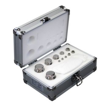 Adam Equipment Stainless Steel Calibration Weight Set - ASTM 0 1mg - 50g