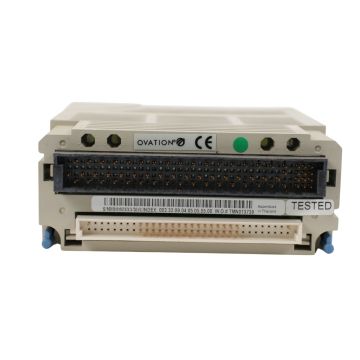 Westinghouse 1C31129G32 Ovation analog output module marked 0-10V
