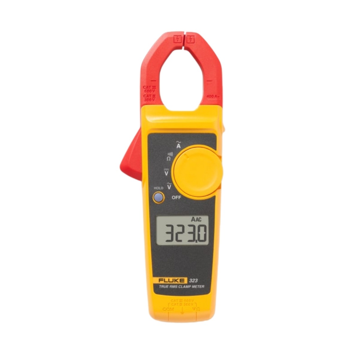 Fluke 323 True RMS Clamp Meter 600V AC/DC 400A Current Measurement