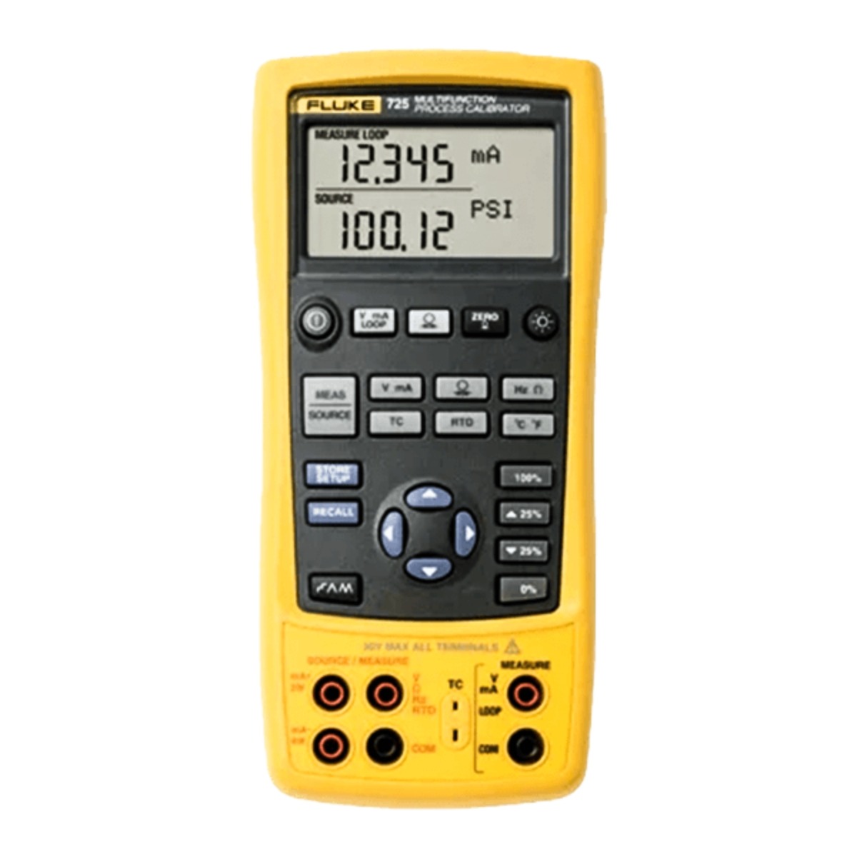 Fluke 725 Multifunction Process Calibrator Current Loop Pressure Temperature