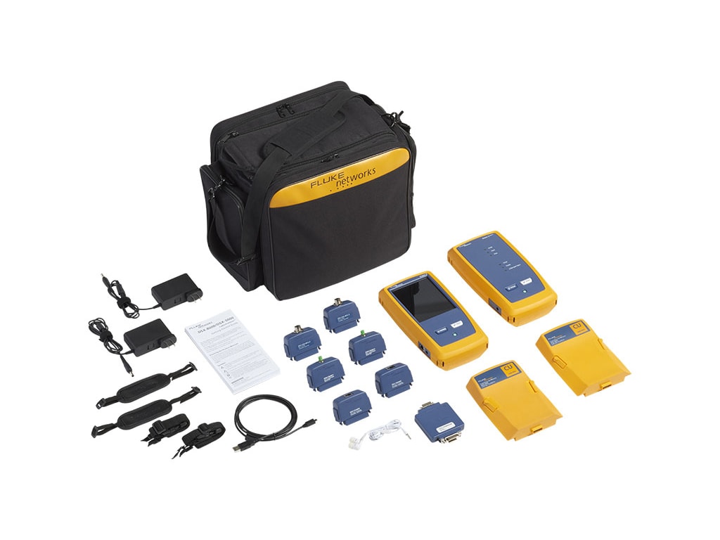Fluke Networks DSX2-5-IE-K1 Industrial Ethernet Cable Tester Kit