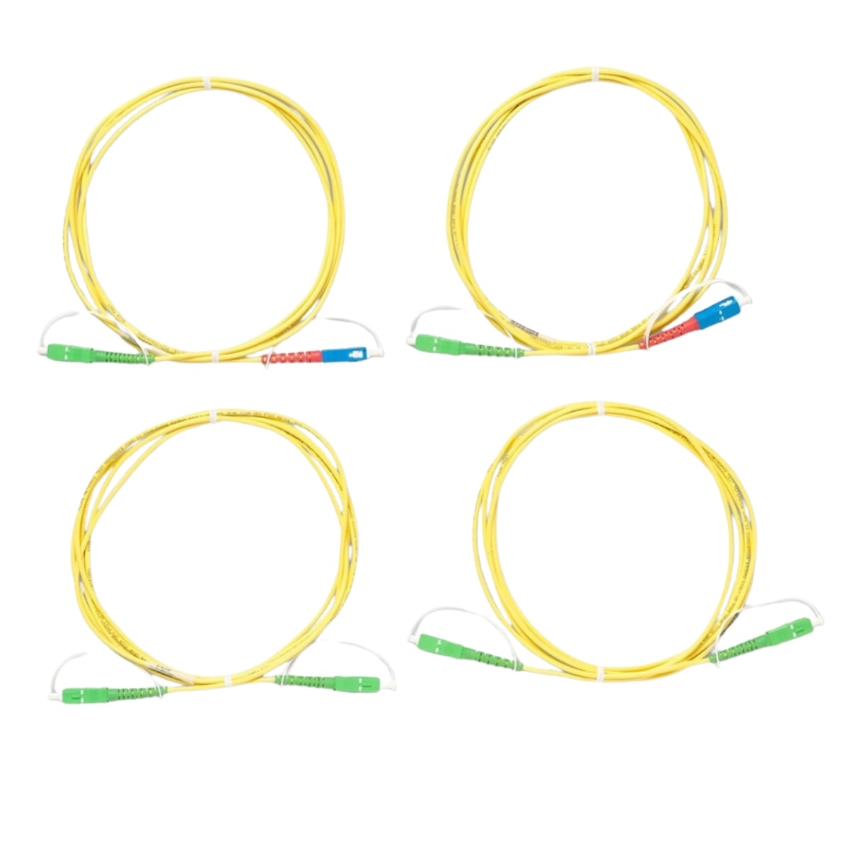 Fluke Networks SRC-9-SCSCAPCKIT | SC/SC APC Fiber Test Cord Kit