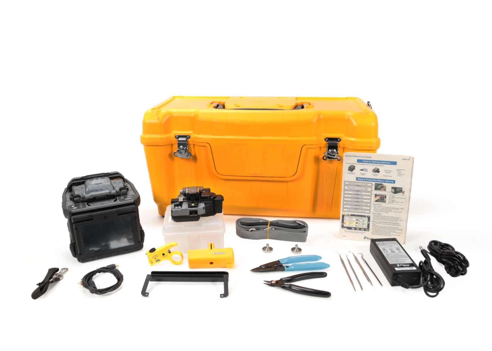 Fujikura 90S+ Core Alignment Fusion Splicer Kit with CT50 Fiber Cleaver