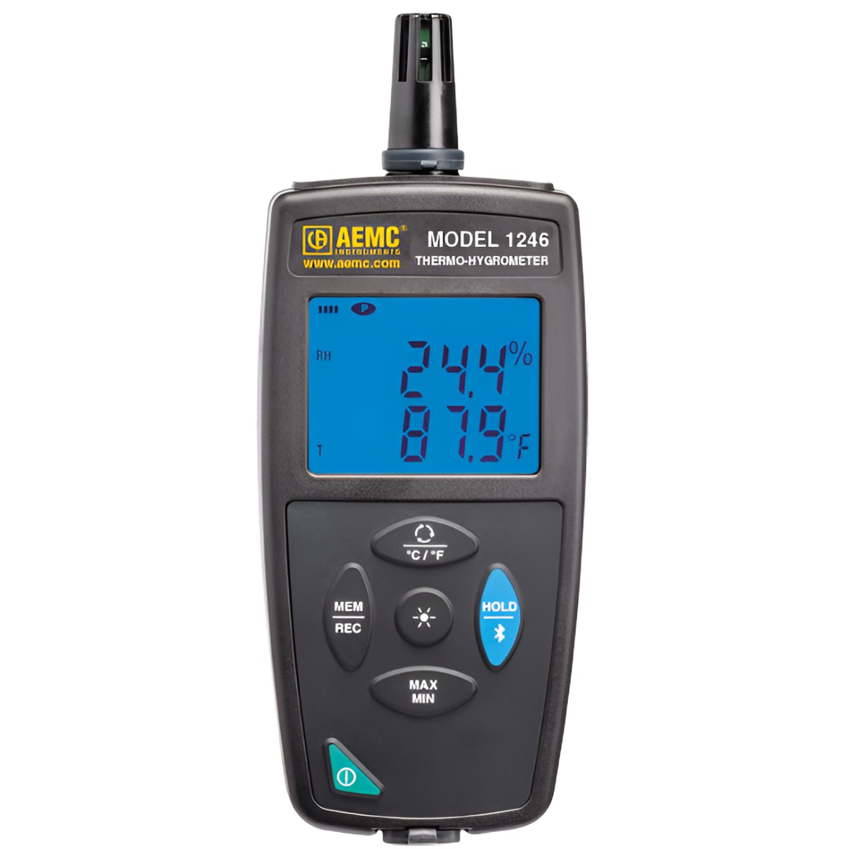AEMC 1246 Thermo-Hygrometer Data Logger Cat. #2121.73
