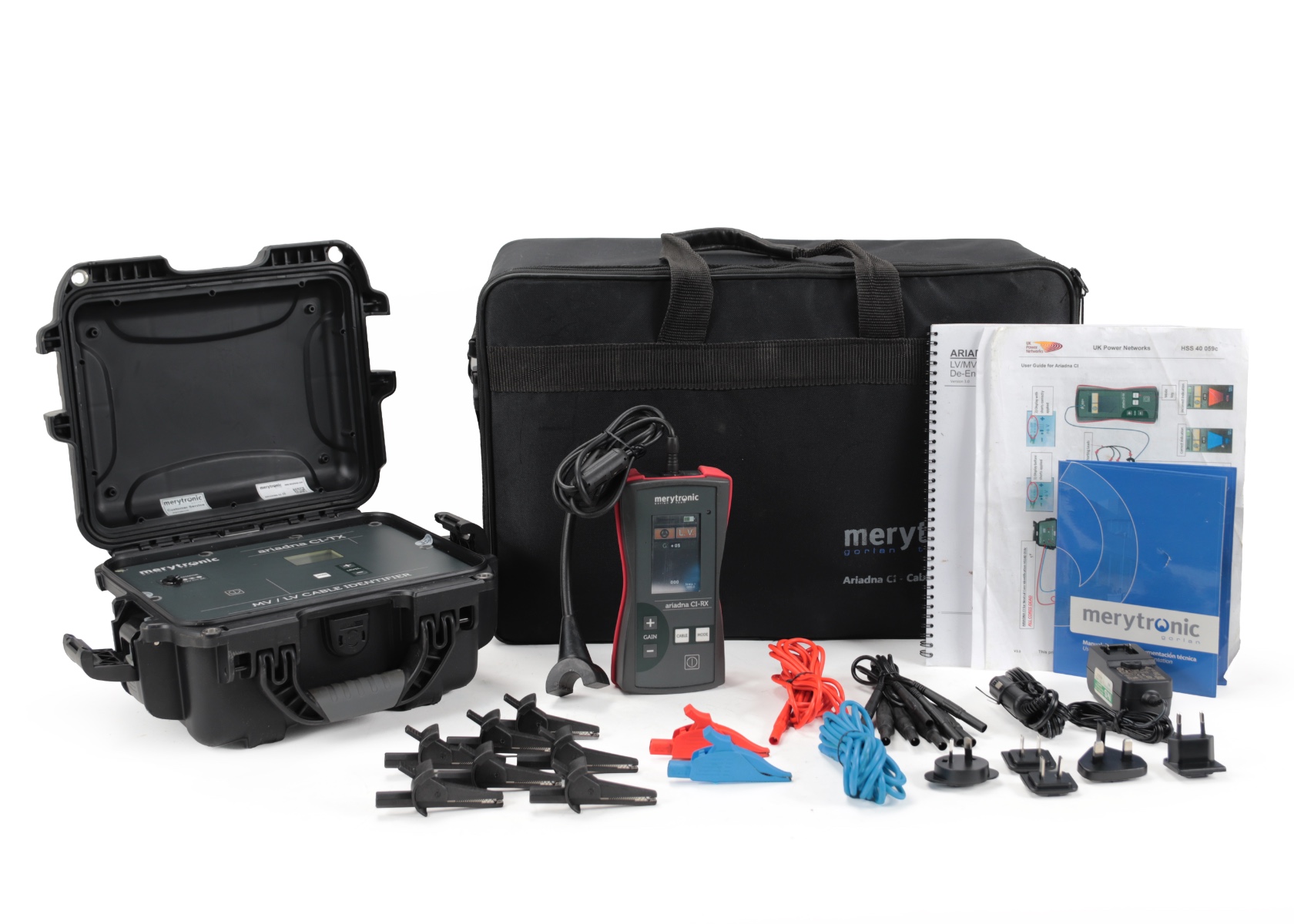 Merytronic Ariadna CI MV/LV Cable Identifier Kit w/ Toroidal Clamp