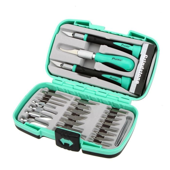 Eclipse Tools Pro'sKit 30 Piece Deluxe Hobby Knife Set