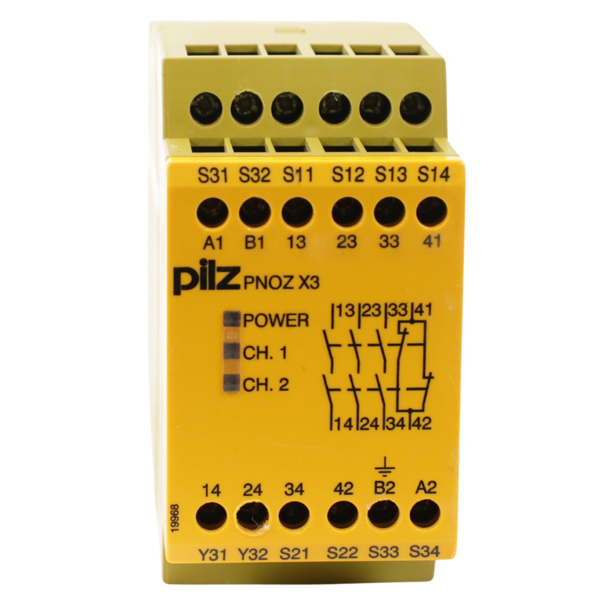 Pilz PNOZ X3 774310 Safety Relay 24VAC/DC 3NO 1NC 1SC