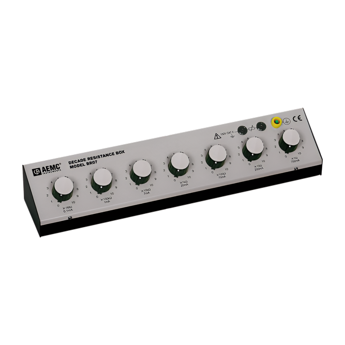 AEMC BR07 Resistance Decade Box | 1Ω to 10MΩ Calibration Tool - 1% ...