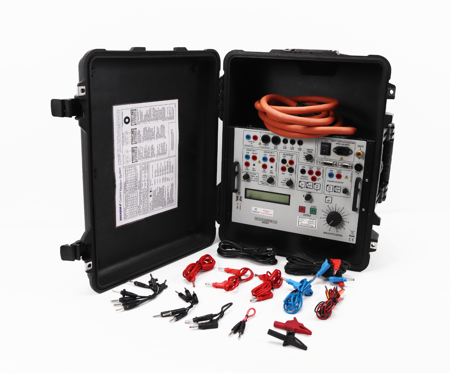 T&R 200ADM-P Secondary Current Injection Test Set