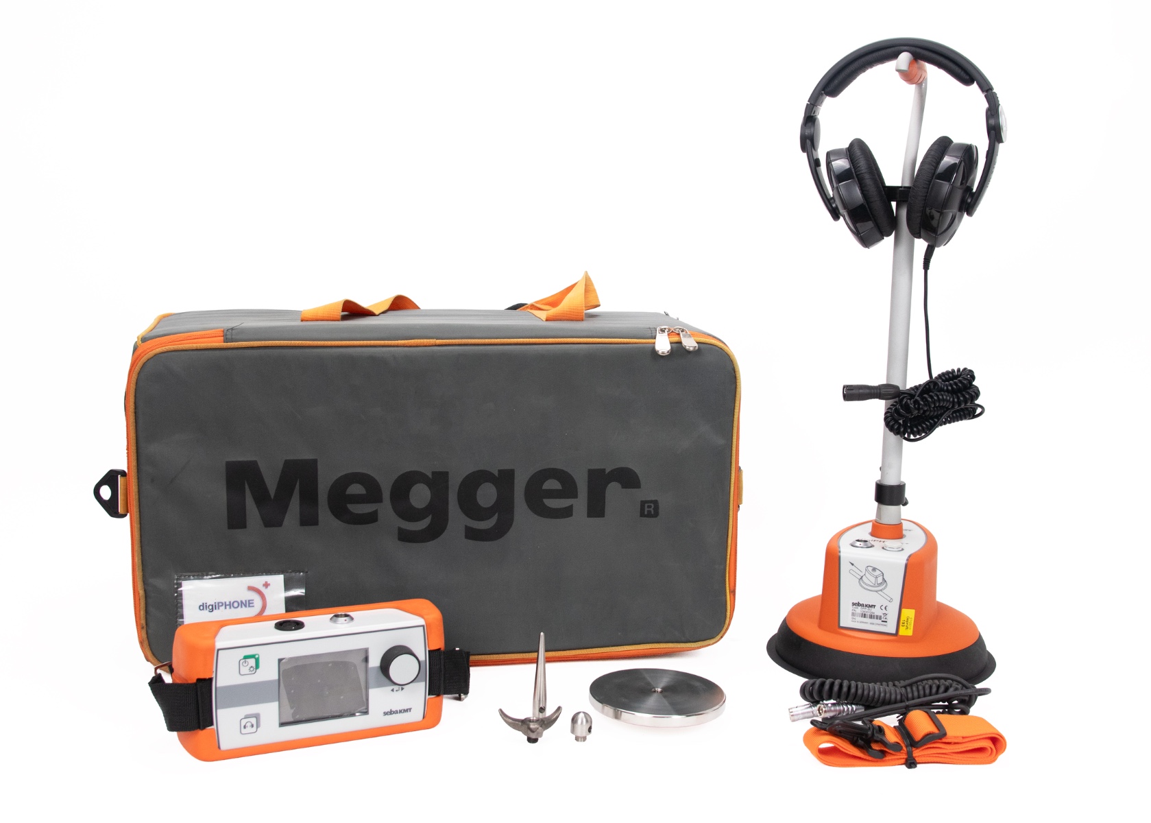 Megger SebaKMT digiPHONE+ Surge Wave Receiver Complete with