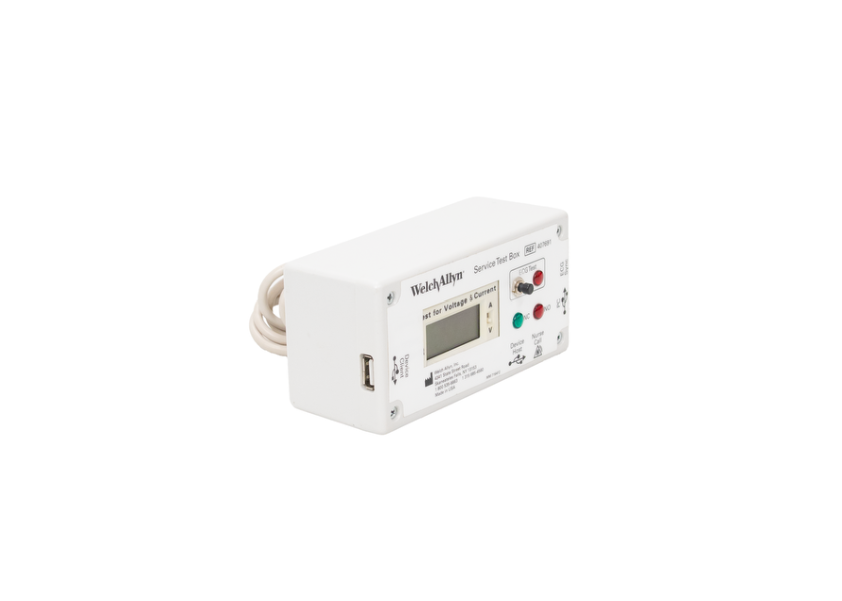 Service Testing Box Welch Allyn Connex Vital Signs Monitor Service Test Box Assembly 407691 ...